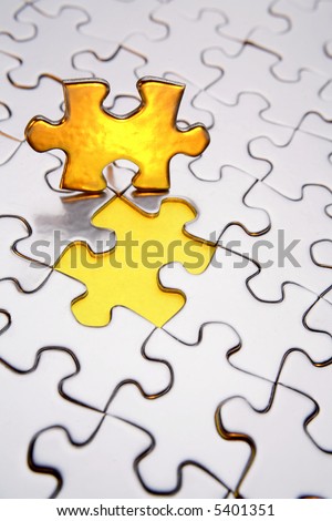 Final piece of jigsaw puzzle