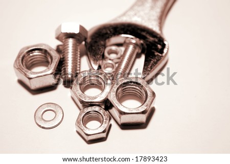 Spanner, nuts and bolts