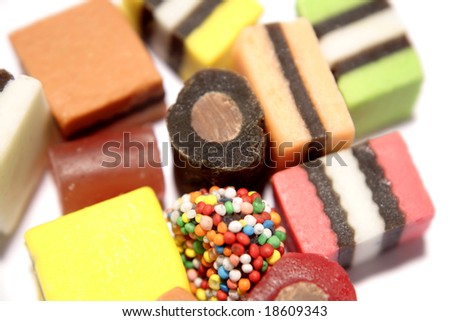 Licorice candy