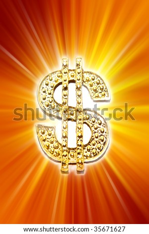 dollar symbol. stock photo : Dollar symbol