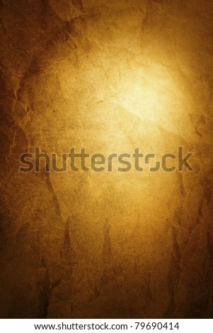 Closeup of abstract textured brown vertical background. Advertising space