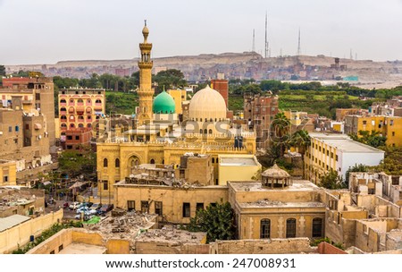 Mosque of El-Sayeda Fatima El-Nabawaya in Cairo - Egypt