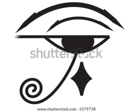 eye of horus symbol. stock vector : Eye of Horus