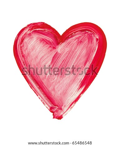 love heart symbol. White Love Heart Symbol. stock