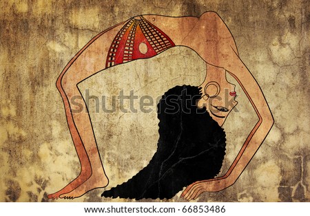 dancer of ancient Egypt