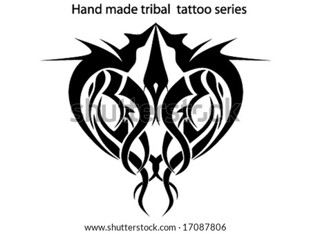 tribal hand tattoos. hand made tribal tattoo