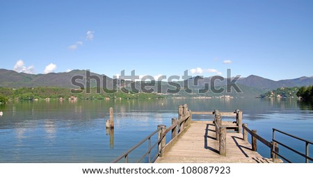 Lake Orta,italian Lake District,Lombardy