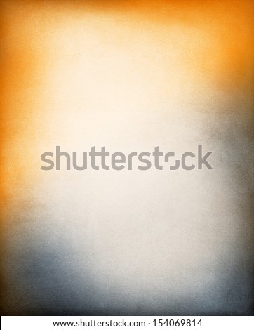 A paper background with a Halloween colored gradient.  Image displays a pleasing paper grain and texture at 100 percent.