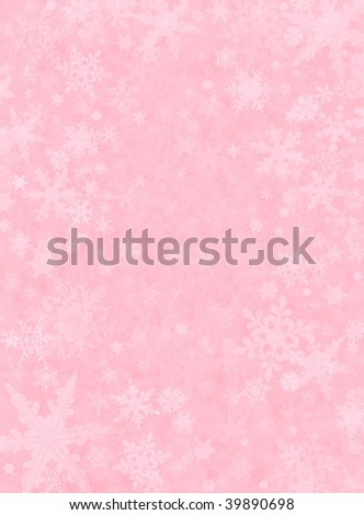 Light Pink Background Images. Snowflakes on a light pink