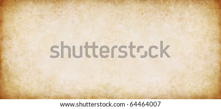 A vintage, textured paper background in a panorama format.