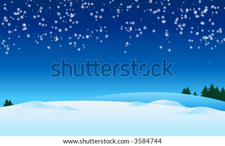 falling snow wallpaper. with snow falling down