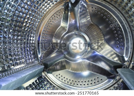 Stainless steel drum of a washing machine