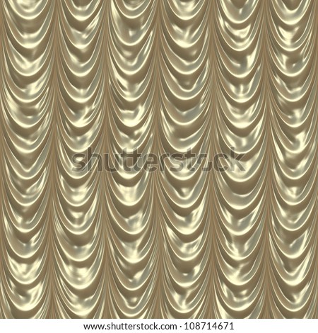 gold curtain background
