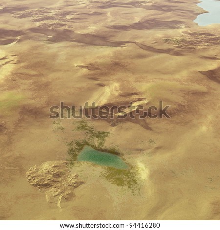 desert scene for background