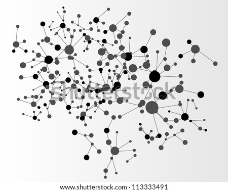 Molecule background Molecule background