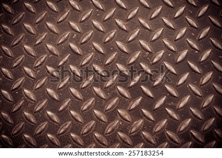 Bronze metal surface pattern background in grunge style