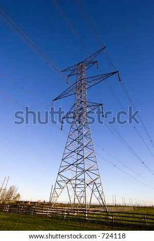 Hydro electric power lines