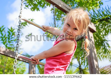 The Girl On The Playground