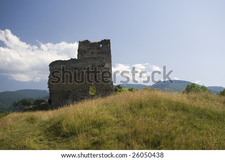 Ruin of a medieval defense tower