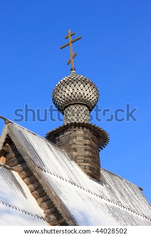St. Nicholas church was built in 1766 in the village of Glotovo and was the first exhibit of the future museum of the wooden architecture, Suzdal, Russia