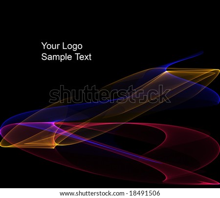 Cool corporate logo presentation page template