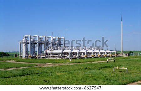 Gas industry, underground gas storage facilities.