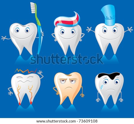 Human Teeth Characters Human Teeth Characters