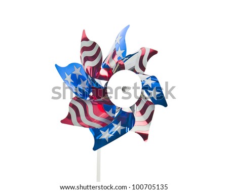 Colorful American Flag