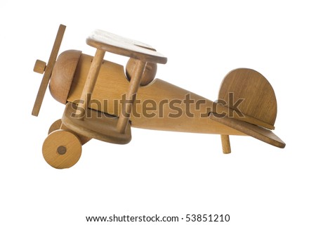 Wooden Toy Plane