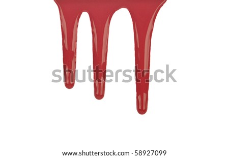 stock photo Red dripping paint stock photo Red dripping paint