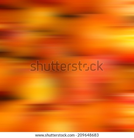 Abstract composition of lines of red and orange on a plane