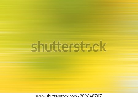 Abstract composition of lines of green and yellow on a plane
