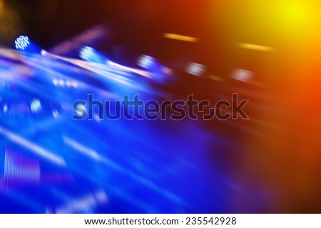 Music concert colors background blur
