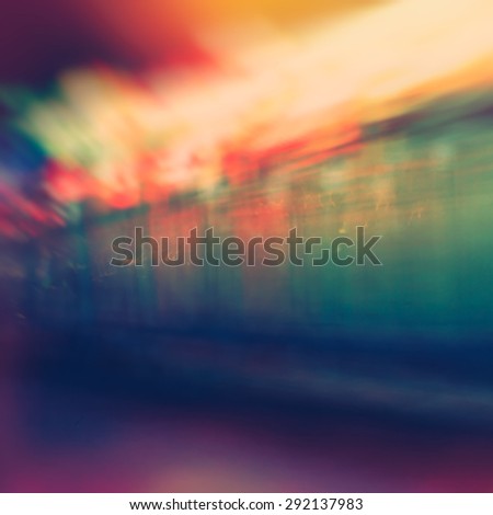 Blurred bright colored background, abstract composition