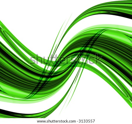 green waves