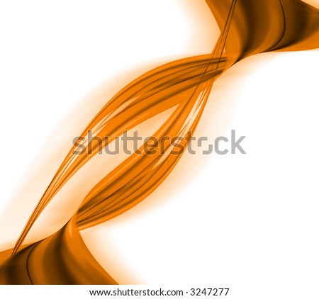 orange wave twisting