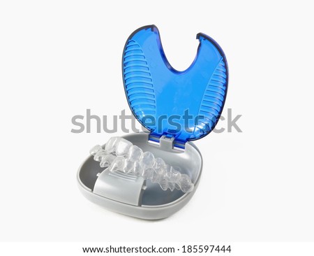 Invisible braces braces in a case Invisible braces braces in a case