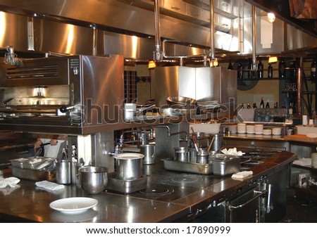 restaurant kitchen clipart