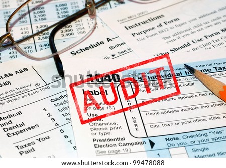 Federal tax forms being audited