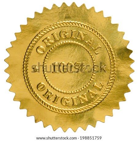 original golden seal