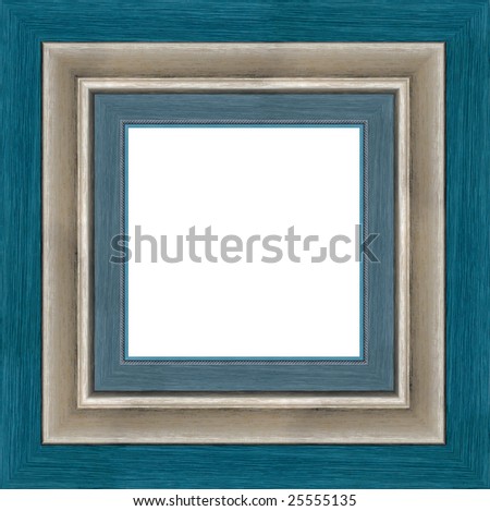a picture white frame on a white