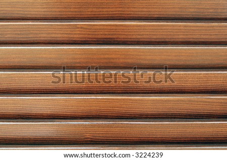 Brown shutter detail