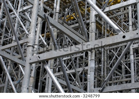 Construction Site Scaffolding