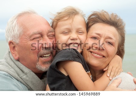 Happy Family Outdoors