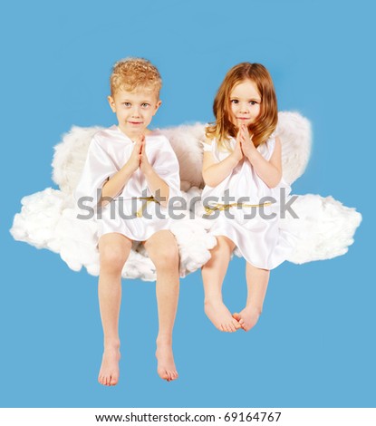 angels sitting
