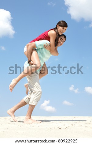 Carrying A Woman