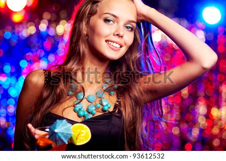 Girl With Cocktail