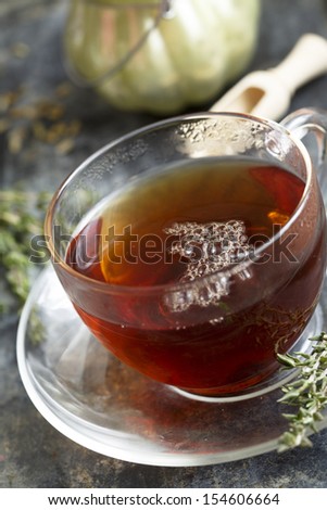 Thyme and fennel tea
