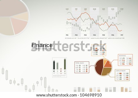 Finance infographics graphs charts and statistics for presentations reports etc Finance infographics graphs charts and statistics for presentations reports etc