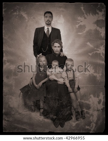 Old family portrait
